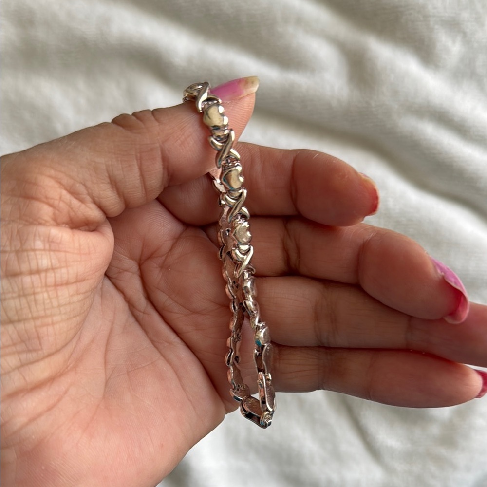 Silver Heart Women's Bracelet